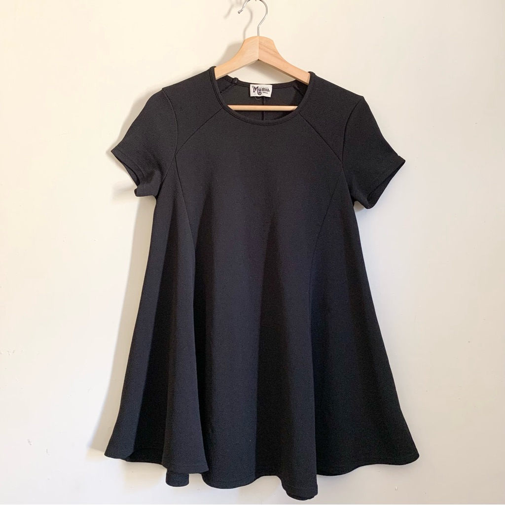 Show Me Your Mumu Black Short Sleeves Dress Us Small